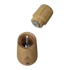 CrushGrind Stockholm Mini Salt/peber Kværn Ø 5 x H 11 cm - Egetræ - Natur
