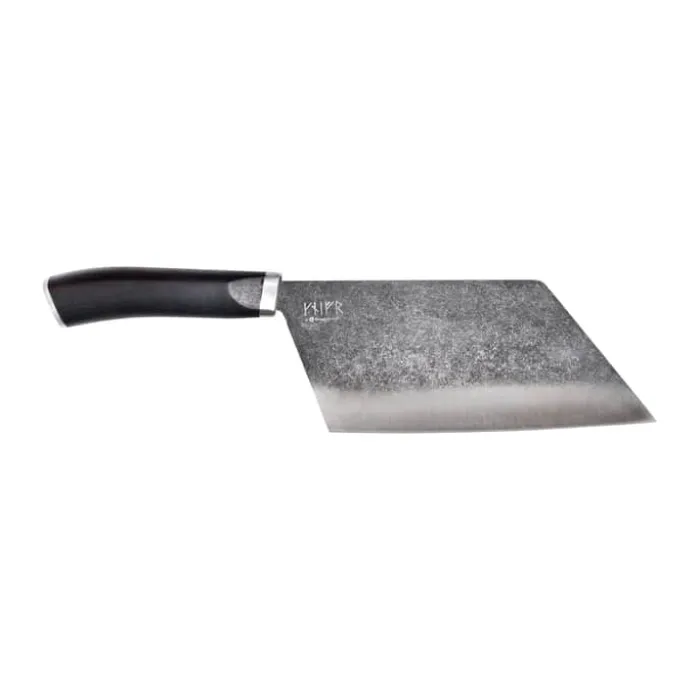 CrushGrind Viking Chef Kniv L 23 cm - Valnøddetræ/stål - Natur