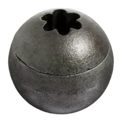 DDG Orb Lysestage Ø 10 cm - Støbejern - Grå