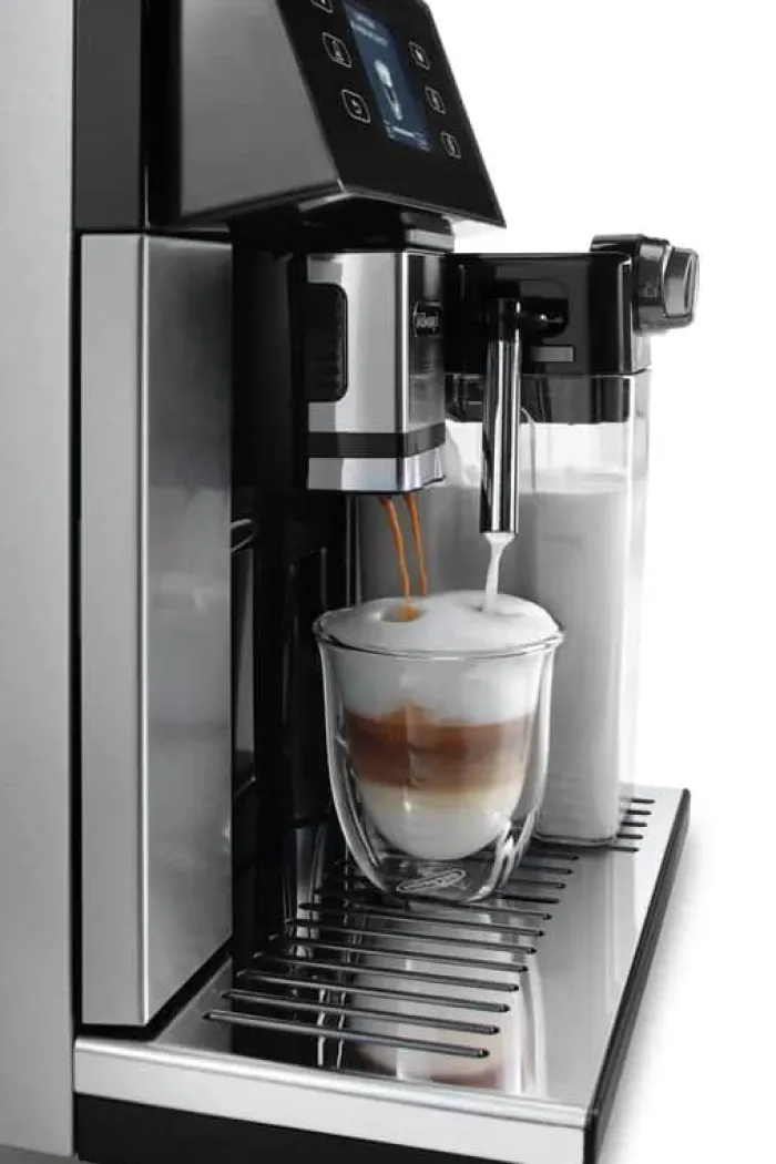 DeLonghi Perfecta Deluxe Espressomaskine ESAM460.75.MB 15 bar - 11 programmer - LatteCrema system