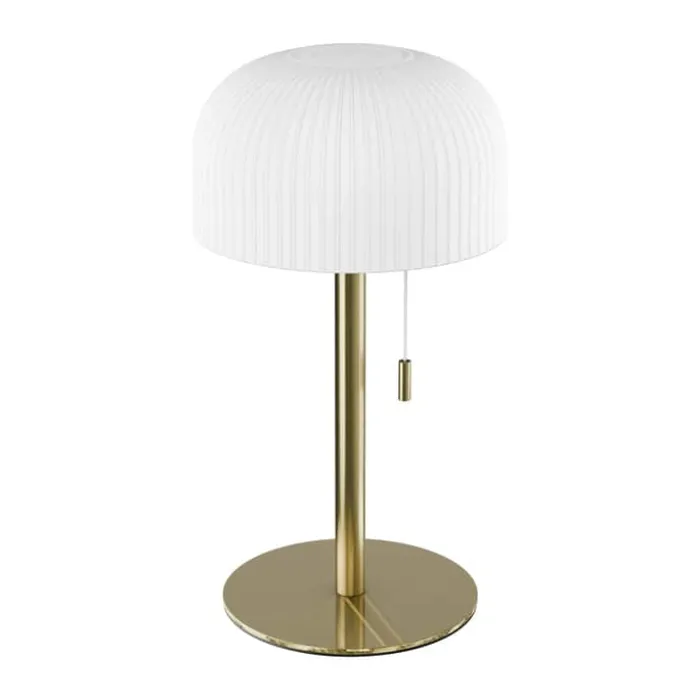 Deluxe Homeart Ikon LED Bordlampe H 27,5 cm - Plastik/jern - Brass Gold