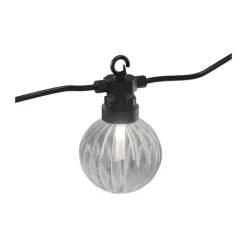 Deluxe Homeart Stripe Lyskæde L 6 m - 10 lys - Indendørs/udendørs