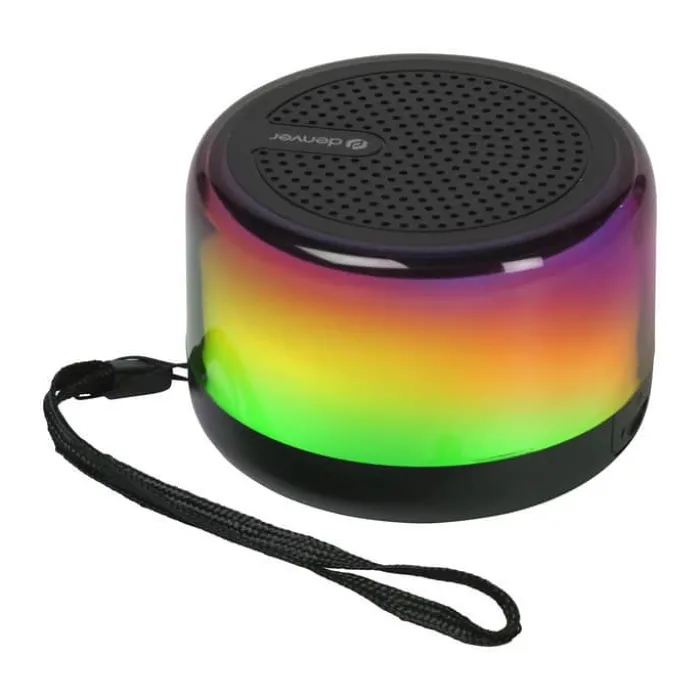 Denver Bluetooth Højtaler Bluetooth - RGB-lys - Sort