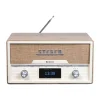Denver Retro Anlæg MDA-525LW Cd, Bluetooth, DAB og FM - AUX-indgang og USB-port