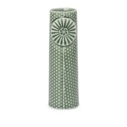 Dottir Pipanella Dot Vase H 12,5 cm - Porcelæn - Grøn