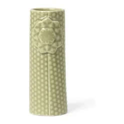 Dottir Pipanella Dot Vase H 9 cm - Porcelæn - Wasabi