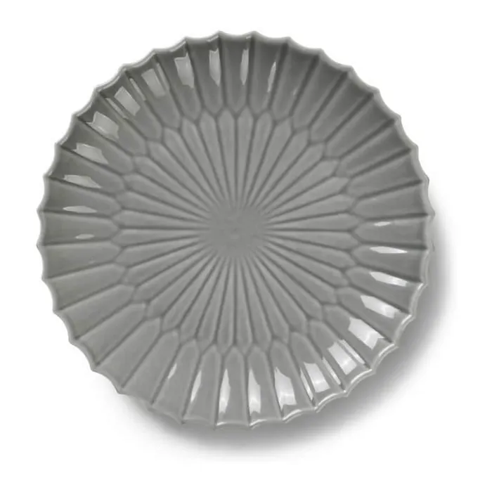 Dottir Samsurium Frokoststallerken Ø 22,2 cm - Porcelæn - Blå/grå