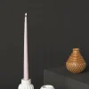 Dottir Samsurium Stabelbar Lysestage - 3 dele Ø 6,8 cm - Porcelæn - Hvid