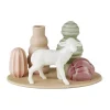 Dottir Sweet Stories Lamb Vase H 9,6 cm - Porcelæn - Dusty rose
