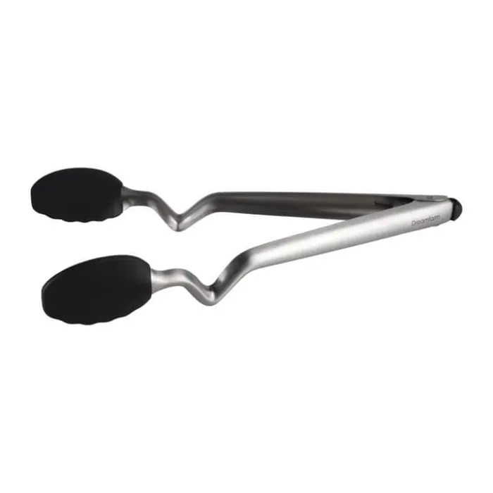 Dreamfarm CloTang L 30,5 cm - Stål/silikone - Sort/stål