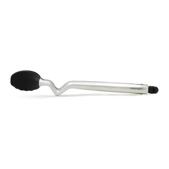 Dreamfarm CloTang L 30,5 cm - Stål/silikone - Sort/stål