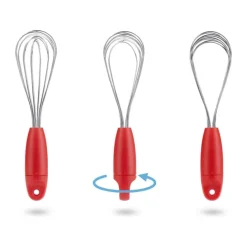 Dreamfarm Mini Piskeris L 23 cm - Rustfrit stål - Rød