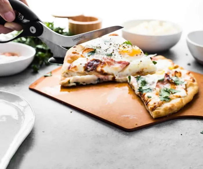 Dreamfarm Scizza Pizzasaks L 30 cm - Silikone - Sort