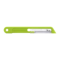 Dreamfarm Sharple Grøntsagsskræller L 18 cm - Plastik - Grøn