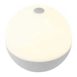 Dyberg Larsen Alba Light Ball LED Lampe - 2 stk. Ø 11 x H 11 cm - ABS plastik - Hvid
