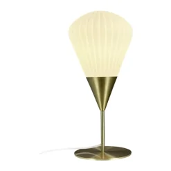 Dyberg Larsen Ballon Bordlampe Ø 21 x H 45,5 cm - Glas/metal - Opal/messing