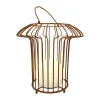 Dyberg Larsen Basket Udendørs Lanterne H 34 cm - Metal/polyethylen - Terrakotta