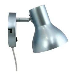 Dyberg Larsen Bob Væglampe H 14,5 x L 20,5 cm - Metal - Blå