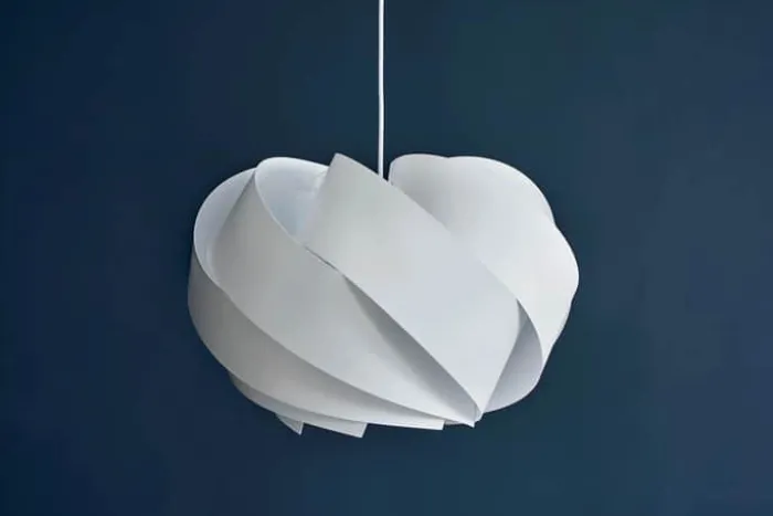 Dyberg Larsen Boleo Pendel Ø 50 cm - E27 - Hvid