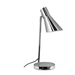 Dyberg Larsen DL12 Bordlampe Ø 16 x H 44,5 cm - Metal - Krom