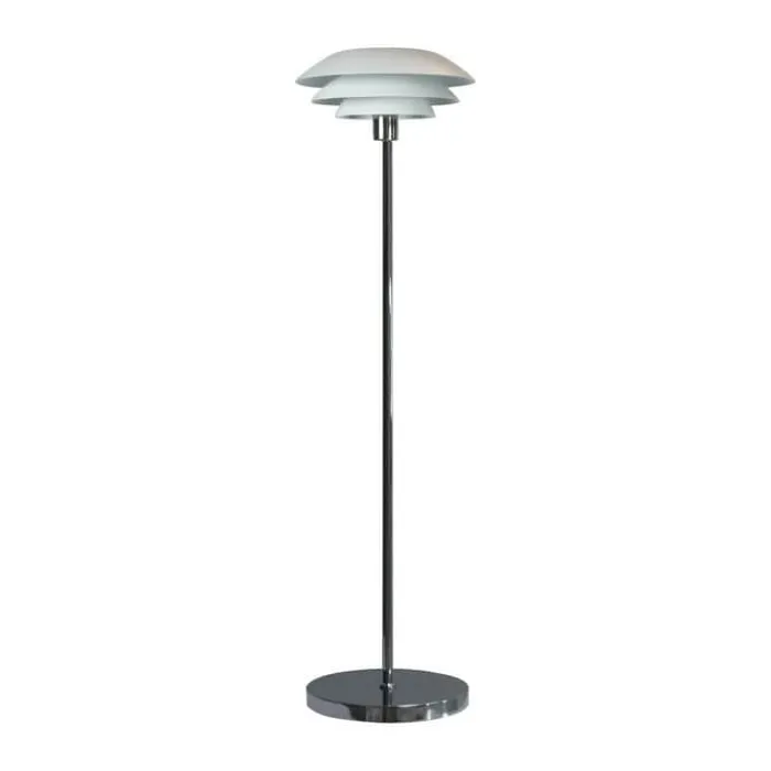 Dyberg Larsen DL31 Gulvlampe H 133 cm - E27 - Mat hvid