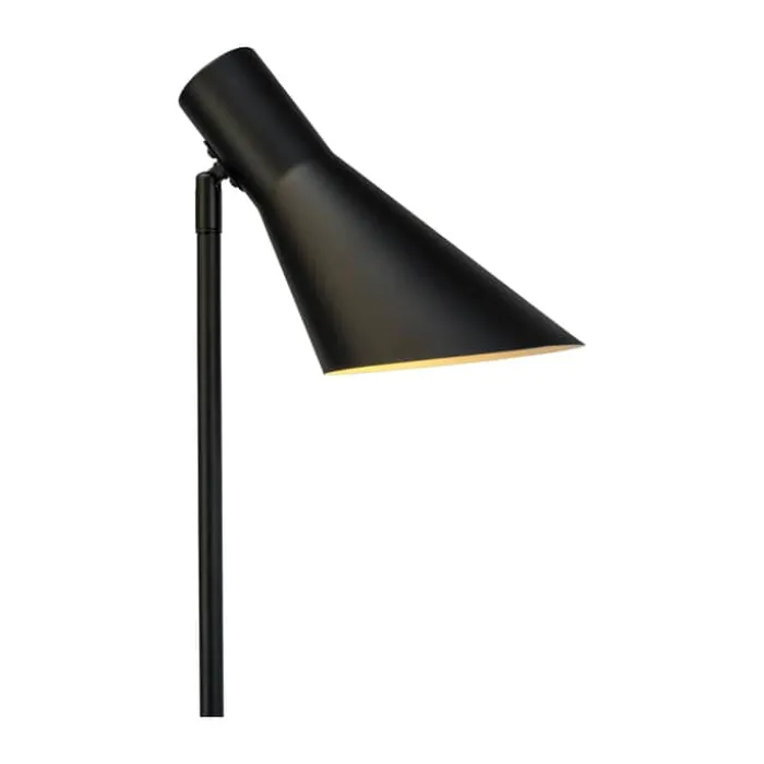 Dyberg Larsen DL12 Gulvlampe Ø 25 x H 135 cm - Metal - Sort