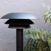 Dyberg Larsen DL20 Outdoor Bedlampe H 80 cm - G9 - Sort