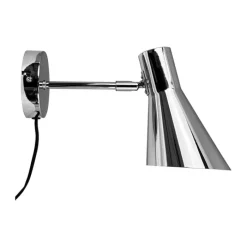 Dyberg Larsen DL12 Væglampe B 12 x H 20 cm - Metal - Krom