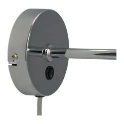 Dyberg Larsen DL20 Væglampe H 20 x Ø 20 cm - G9 - Opal/krom
