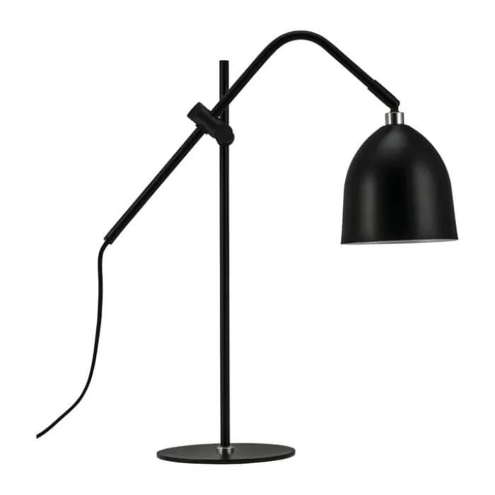 Dyberg Larsen Easton Bordlampe H 56,5 cm - Metal - Sort