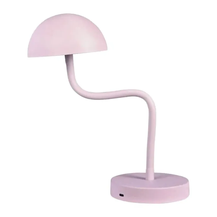 Dyberg Larsen Fonzy Bordlampe H 38 cm - Metal - Lyserød