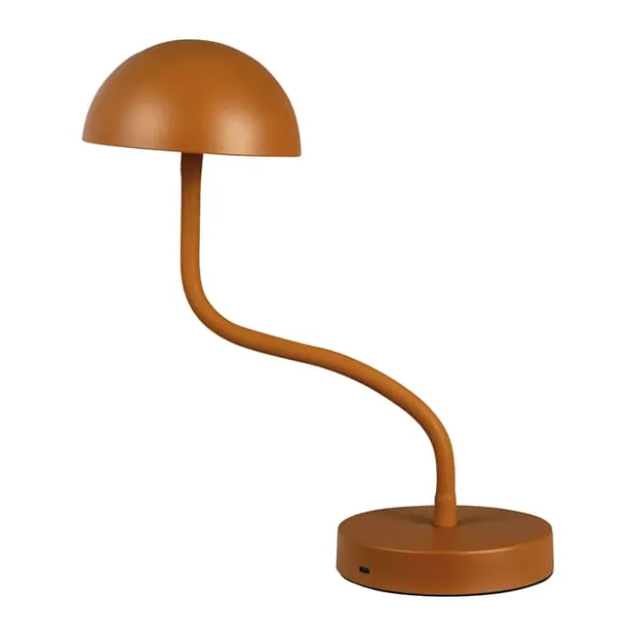 Dyberg Larsen Fonzy Bordlampe H 38 cm - Metal - Terakotta