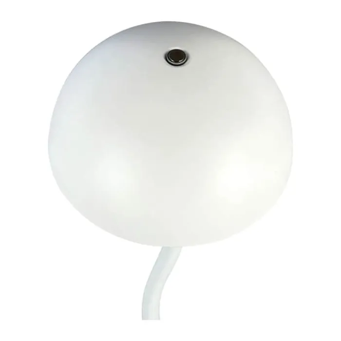 Dyberg Larsen Fonzy Bordlampe H 38 cm - Metal - Perlehvid