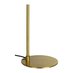 Dyberg Larsen Futura Gulvlampe B 25,6 x H 145 x L 41 cm - Metal - Sort/guldfarvet