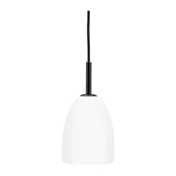 Dyberg Larsen Jazz Pendel Ø 20 cm - Glas/metal - Opal/sort