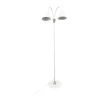 Dyberg Larsen Lilje Gulvlampe H 135 cm - Metal - Hvid/messing
