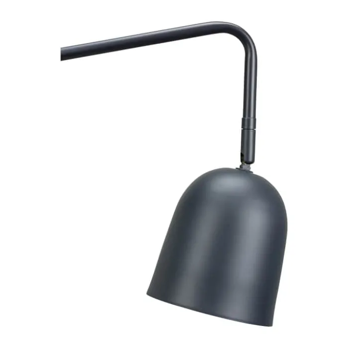 Dyberg Larsen Manchester Væglampe H 21,4 x B 11,4 x L 45 cm - E14 - Grå