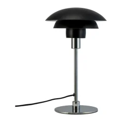 Dyberg Larsen Morph Bordlampe Ø 21 x H 35 cm - Metal - Sort/krom