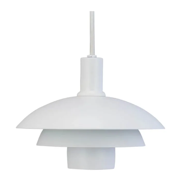 Dyberg Larsen Morph Pendel Ø 21 x H 15,8 cm - Metal - Hvid