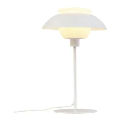Dyberg Larsen Opus Bordlampe H 47,5 cm - Metal - Mat hvid