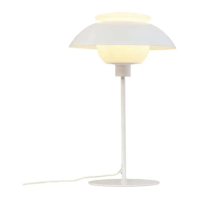 Dyberg Larsen Opus Bordlampe H 47,5 cm - Metal - Mat hvid