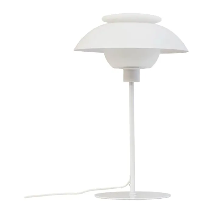 Dyberg Larsen Opus Bordlampe H 47,5 cm - Metal - Mat hvid
