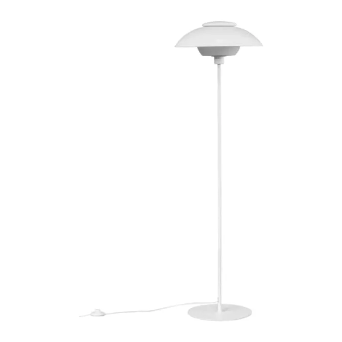 Dyberg Larsen Opus Gulvlampe H 135 cm - Metal - Mat hvid