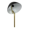 Dyberg Larsen Oulu Gulvlampe H 128 cm - Metal - Sort/messing