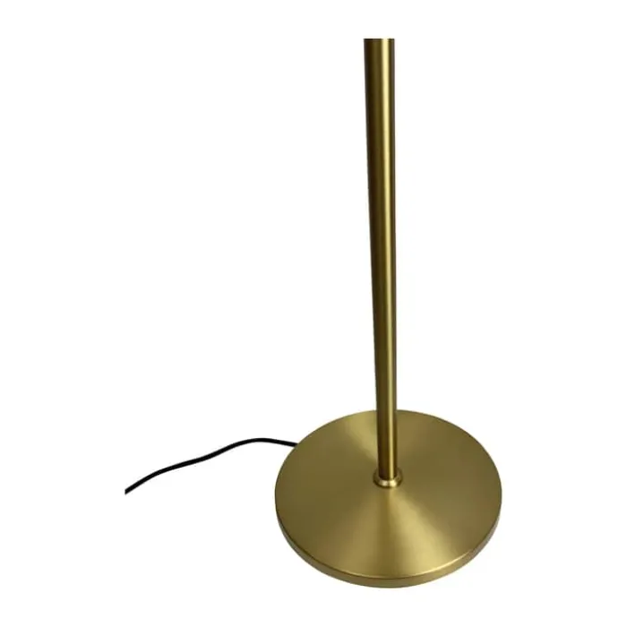 Dyberg Larsen Oulu Gulvlampe H 128 cm - Metal - Sort/messing