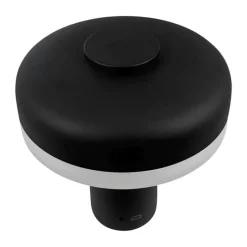 Dyberg Larsen Porter LED-lampe Ø 15 x H 16,5 cm - Metal - Sort