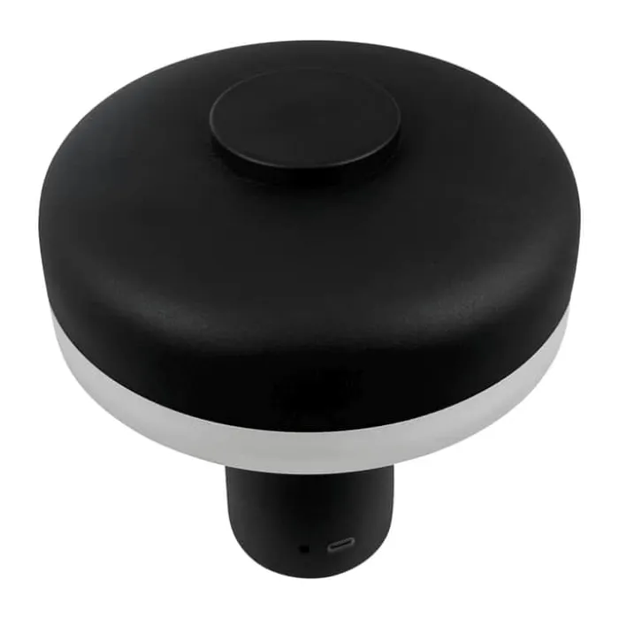 Dyberg Larsen Porter LED-lampe Ø 15 x H 16,5 cm - Metal - Sort