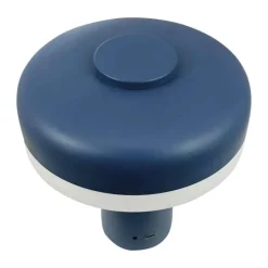 Dyberg Larsen Porter LED-lampe Ø 15 x H 16,5 cm - Metal - Indigoblå