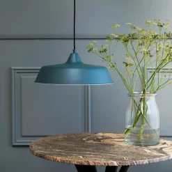 Dyberg Larsen Raw Pendel Ø 40 cm - Metal - Mørkegrøn