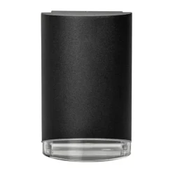 Dyberg Larsen Ribe Udendørs Væglampe H 13 cm - Aluminium/PVC - Sort